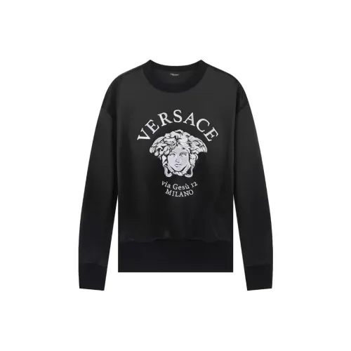 VERSACE Толстовка Женская Черная