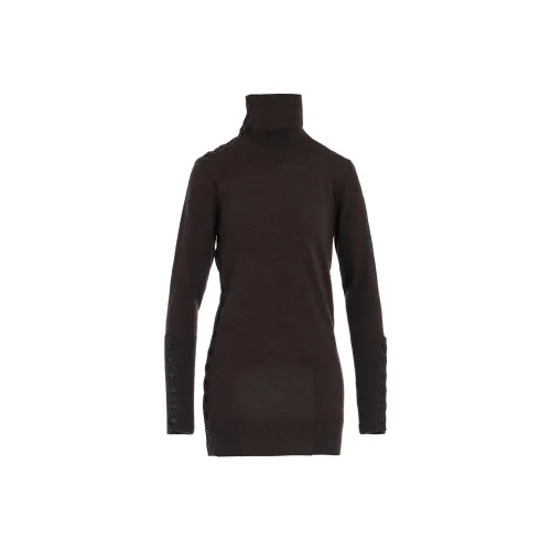 Yohji Yamamoto Коричневые Женские Свитера