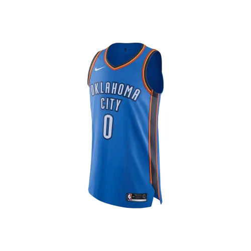 Nike OklahomaAEROSWIFT Баскетбольная Джерси Мужская Синяя