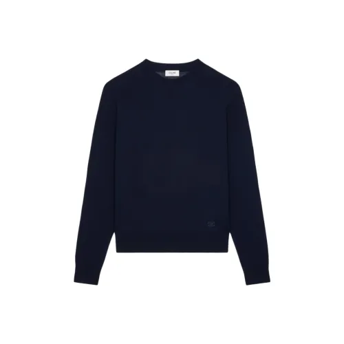 CELINE Свитер Женский Морской Синий