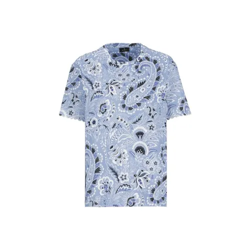 ETRO T-рубашка Женская Светло-синяя