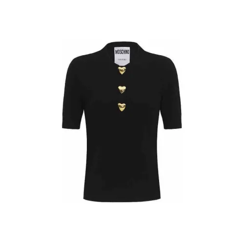 MOSCHINO Черные Женские Свитеры