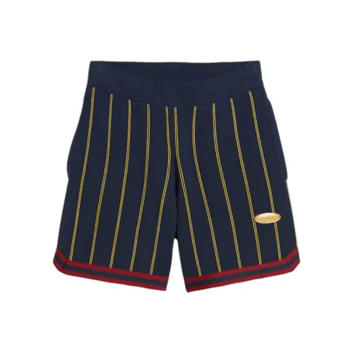 PUMA Повседневные шорты Мужские Морской синий