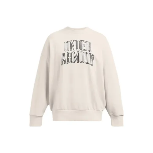 Under Armour ICON Белый цвет вершины Женские Свитшоты
