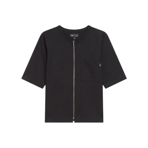 Agnes B. Стандартная T-рубашка женская черная