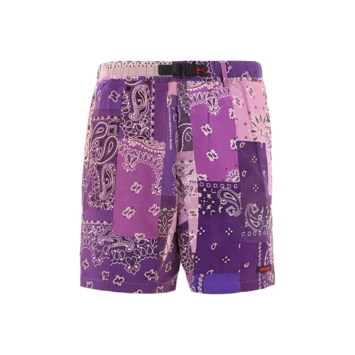 READYMADE Повседневные шорты Мужские Фиолетовые