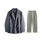 Gray (Светло-зеленые повседневные штаны)