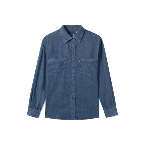 Levis Синие Женские Рубашки