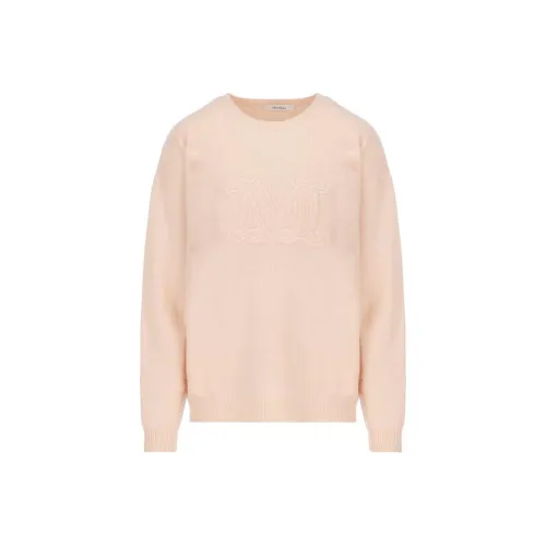 MaxMara Розовые Женские Кашемировые Свитеры
