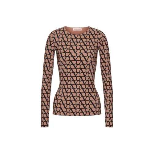 Valentino T-рубашка женская коричневый