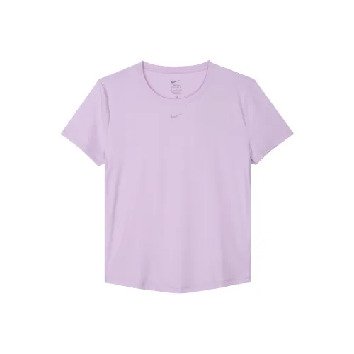 NIKE Фиолетовые Женские Футболки