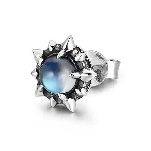 B Z Copper Alloy Stud Earrings Unisex B Z Медный Сплав Серьги-гвоздики Унисекс