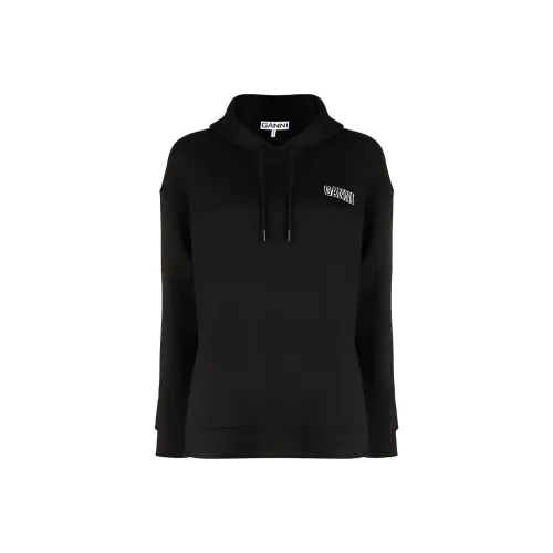 GANNI Черные Женские Свитшоты