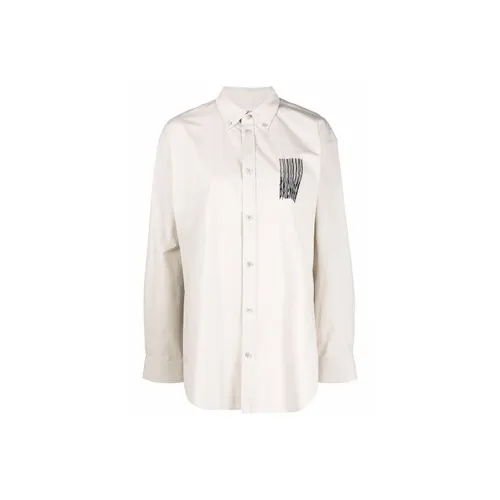 BALENCIAGA Белые Женские Рубашки