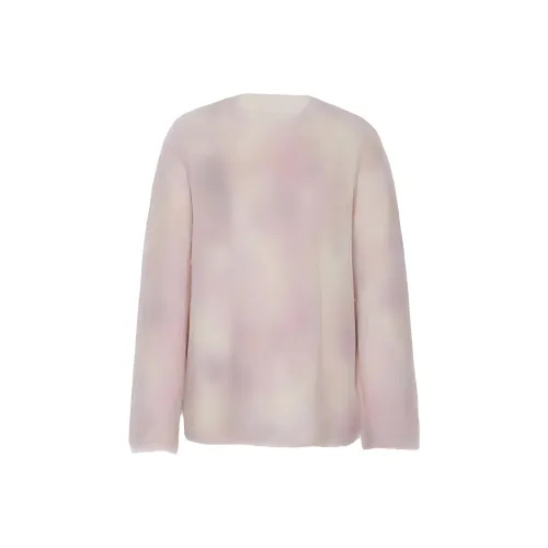 ZHIZHI Новогодний свитер женский сумерки облачно-розовый