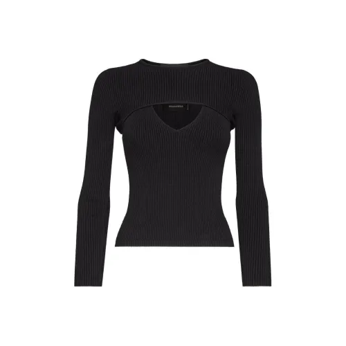 DSQUARED 2 T-рубашка женская черная