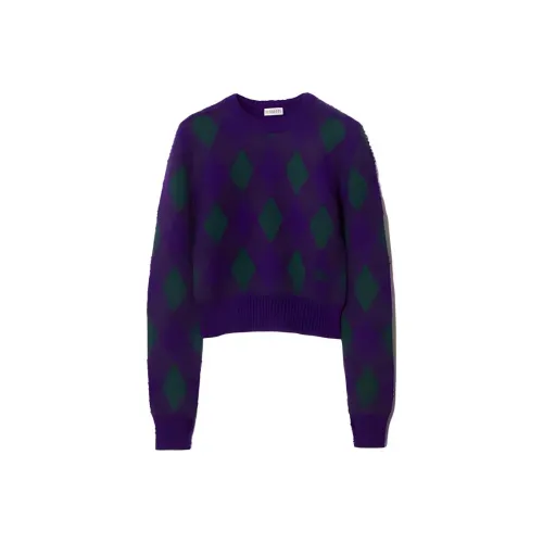 Burberry Свитер Женский Фиолетовый