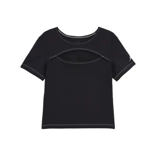 JORDAN Черные Женские T-рубашки