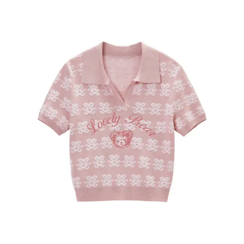 LEDIN Розовый Женский Трикотаж