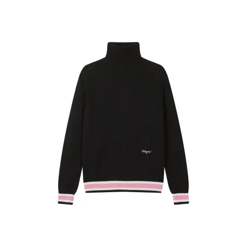 MSGM Черный/красный/белый Женские Свитеры