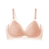 Розовая кожаная