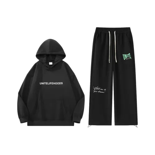 Unite Life HOODS Повседневная Спортивная Одежда Унисекс