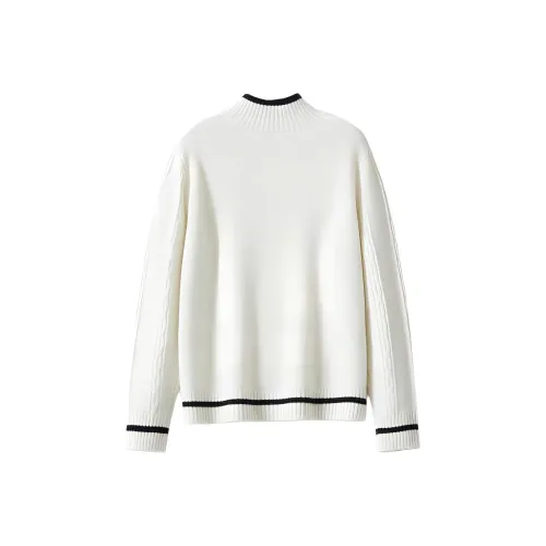 JINJU Белые Женские Свитеры