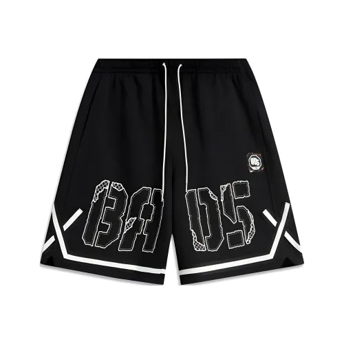 LINING Badfive Повседневные шорты Мужские Черные