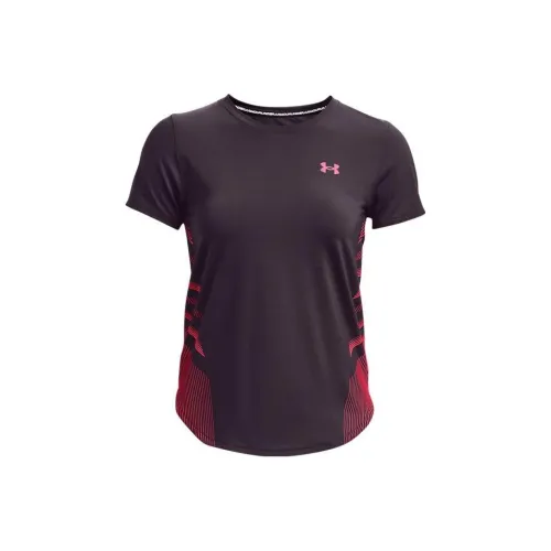 Under Armour T-Shirt Женская Фиолетовая