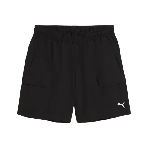 PUMA Мужские Повседневные Шорты Черные
