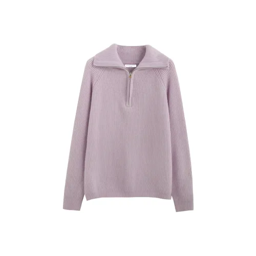 Tonlion Свитер Женский Светло-фиолетовый