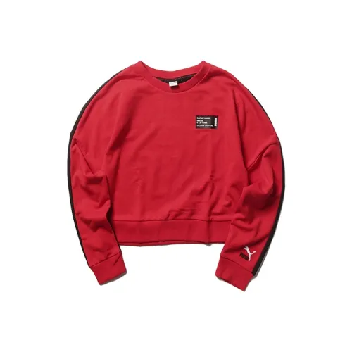 PUMA Culture Maker Crew Свитшот Женский Красный
