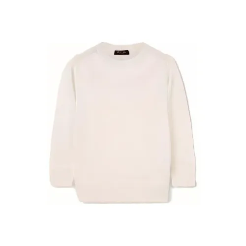Loro Piana Белые Женские Свитеры