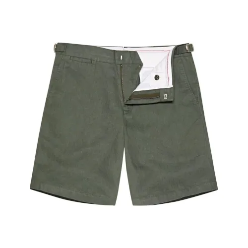 Orlebar Brown Повседневные шорты Мужские Зеленые
