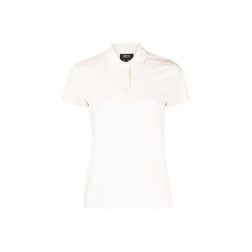 A.P.C Бежевый Женские Поло