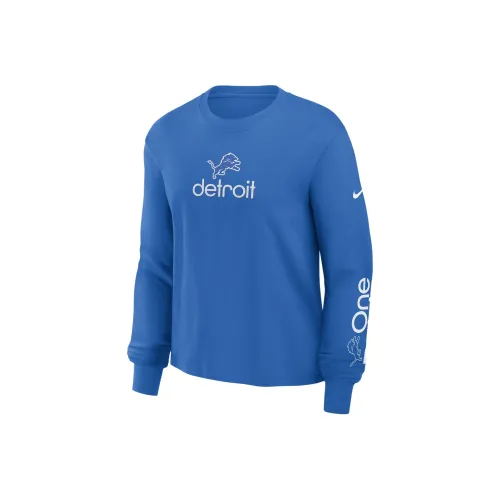 Толстовка Nike Detroit Lions NFL Женская Синяя