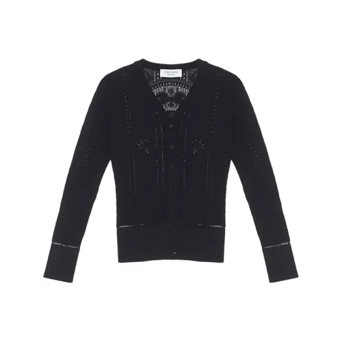 Marine Serre SS22 Трикотаж Женский Черный