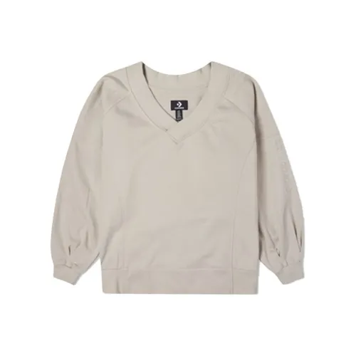 Converse Свитшот Женские Бежевый