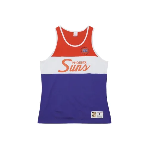 NBA x MITCHELL NESS Phoenix Suns Особенный Script Баскетбольная Джерси Мужская Фиолетовая