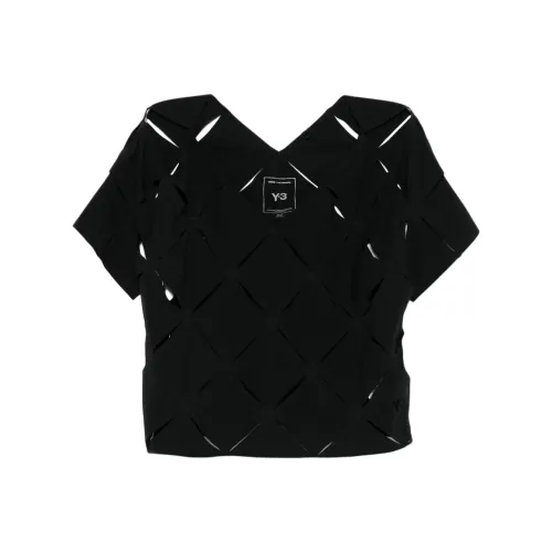 Y 3 Черные Женские Футболки
