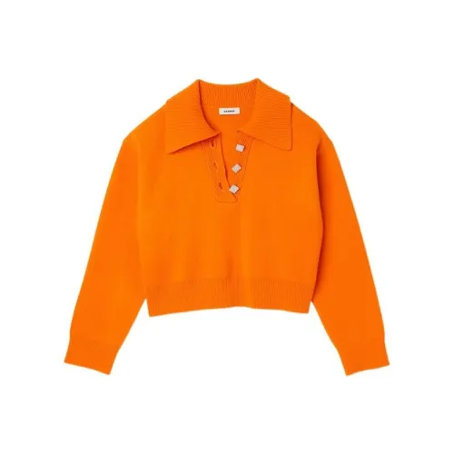 SANDRO Апельсин Женская Трикотажная