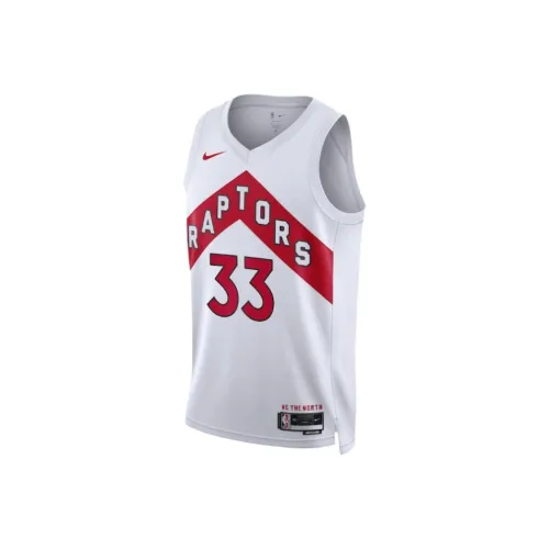 NBA Toronto Raptors Nike Association Edition Баскетбольная Джерси Унисекс Белый