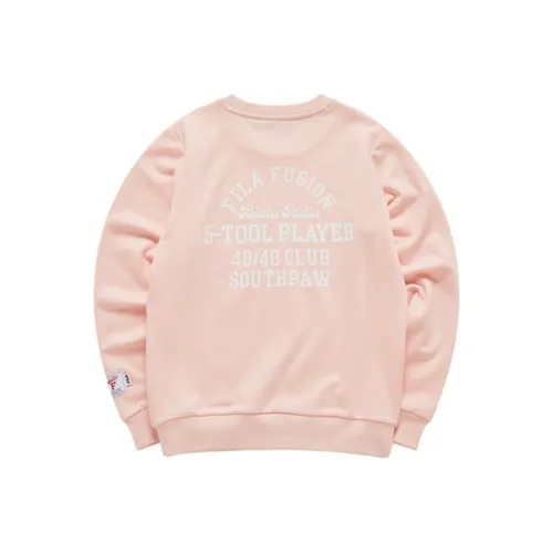 FILA FUSION Мед Вода Розовый Женские Свитшоты