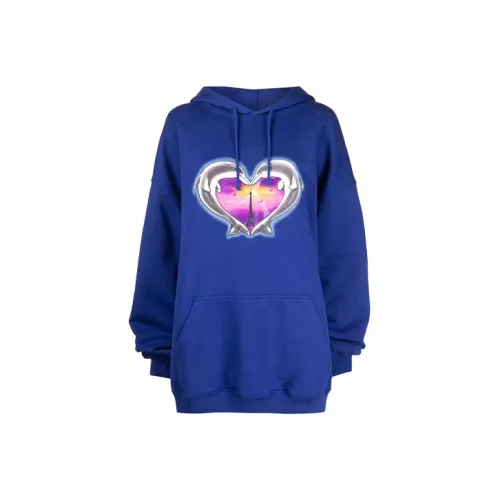 Vetements Синий Женские Свитшоты