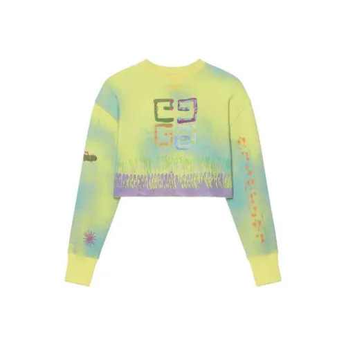 GIVENCHY x Josh Smith SS22 Толстовка Женская Желтая