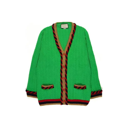 GUCCI Кашемировый свитер женский зеленый