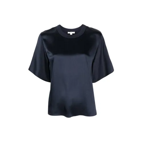 VINCE Темно-синие Женские Рубашки T