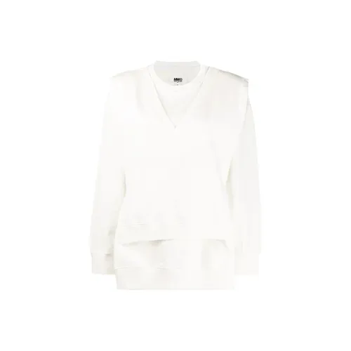 MM6 Maison Margiela Белый Женские Свитшоты