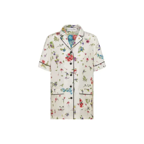 Dior Quarterly New Products Белые Женские Рубашки