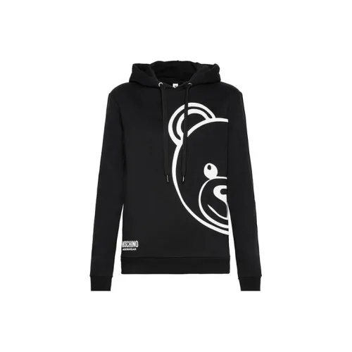 MOSCHINO Черные Женские Свитшоты